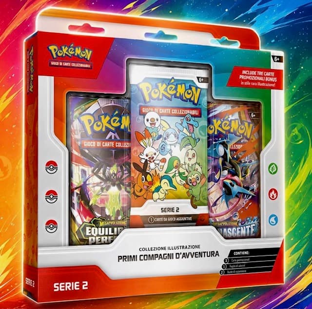 Pokemon Serie 2 Primi Compagni D'avventura